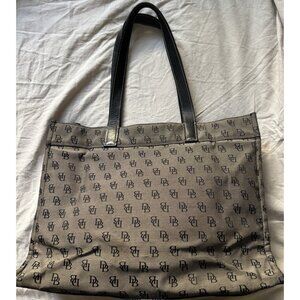 Dooney & Bourke signature monogram tote bag Brown Large